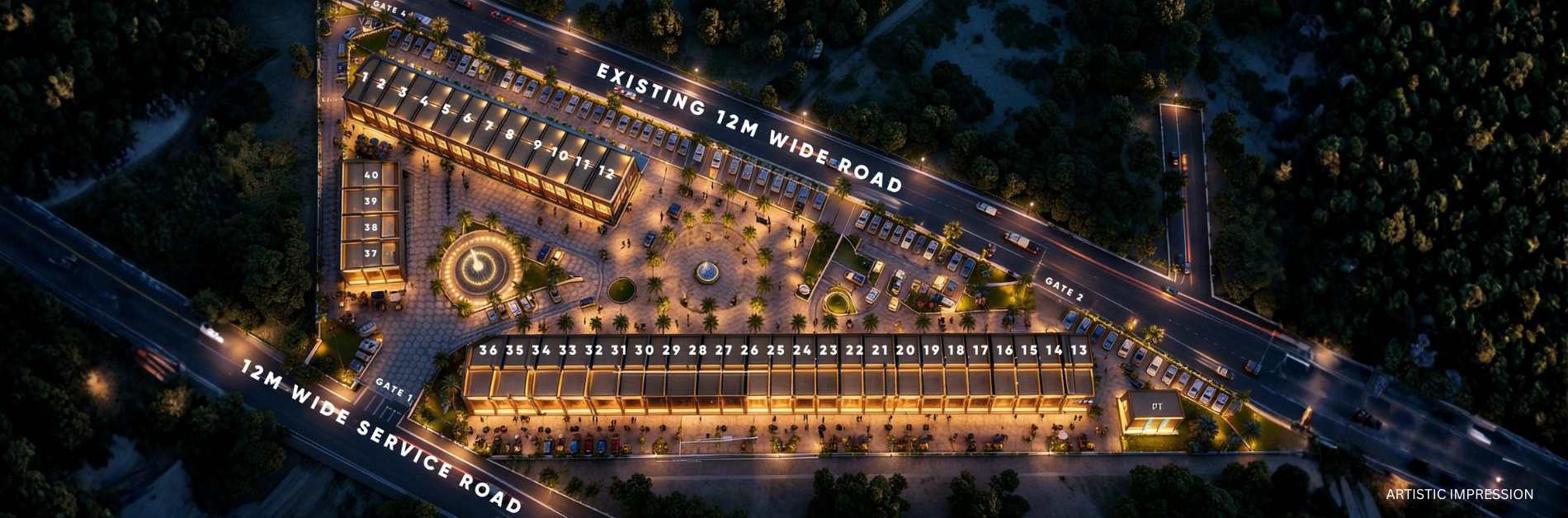 SCO plots in rohtak sector 35 suncity